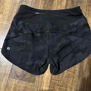 Lululemon Camo Shorts 4”